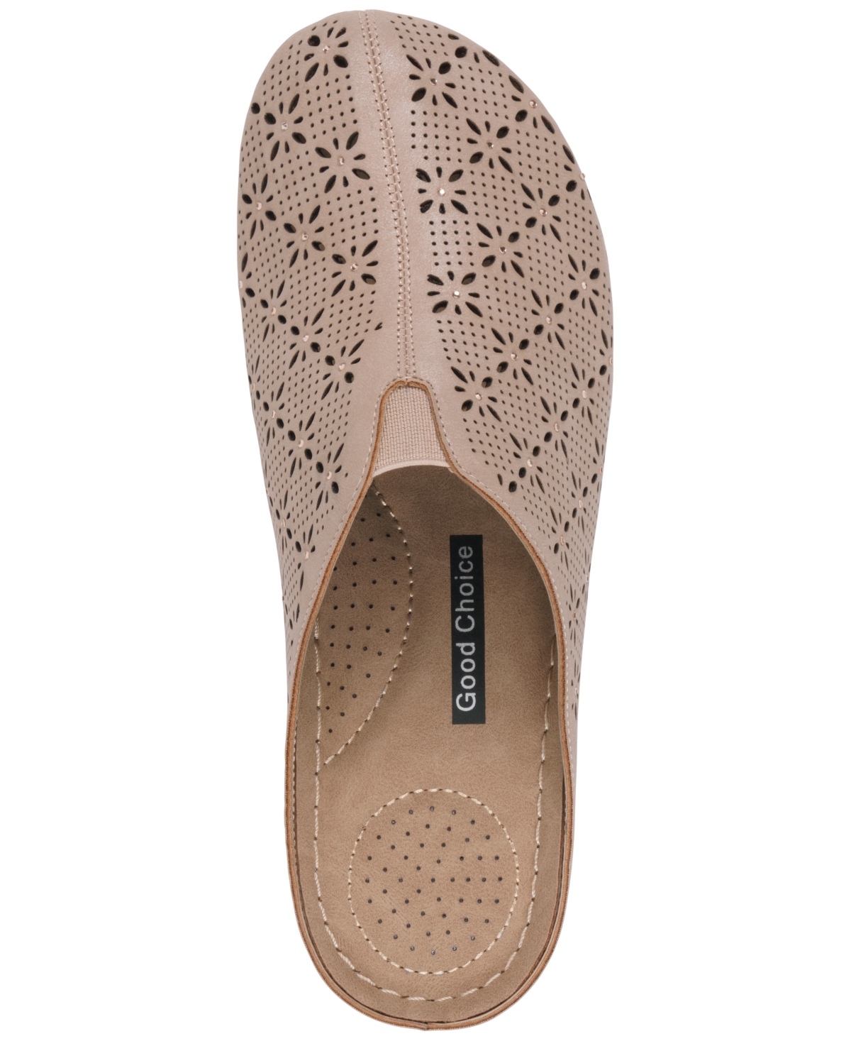 Gc Shoes Vale Laser Cut Wedge Mule In Multi