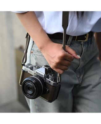 Z f Mirrorless Camera, Silver/Sepia Brown