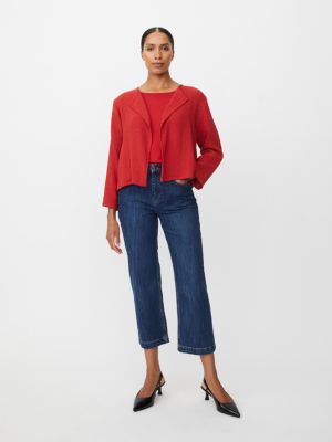 Women's Majulitta Open-Front Boucle Jacket