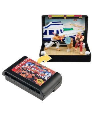 Console Heroes SEGA Street Fighter II Cartridge Diorama Playset