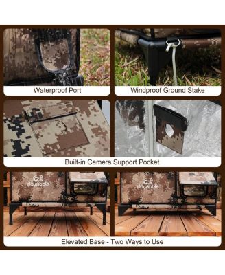 Heated Outdoor Cat House,Feral Cat Shelter,Fit 2-3 Cats