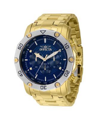 Men's 38444 Pro Diver Quartz Chronograph Blue Dial Watch