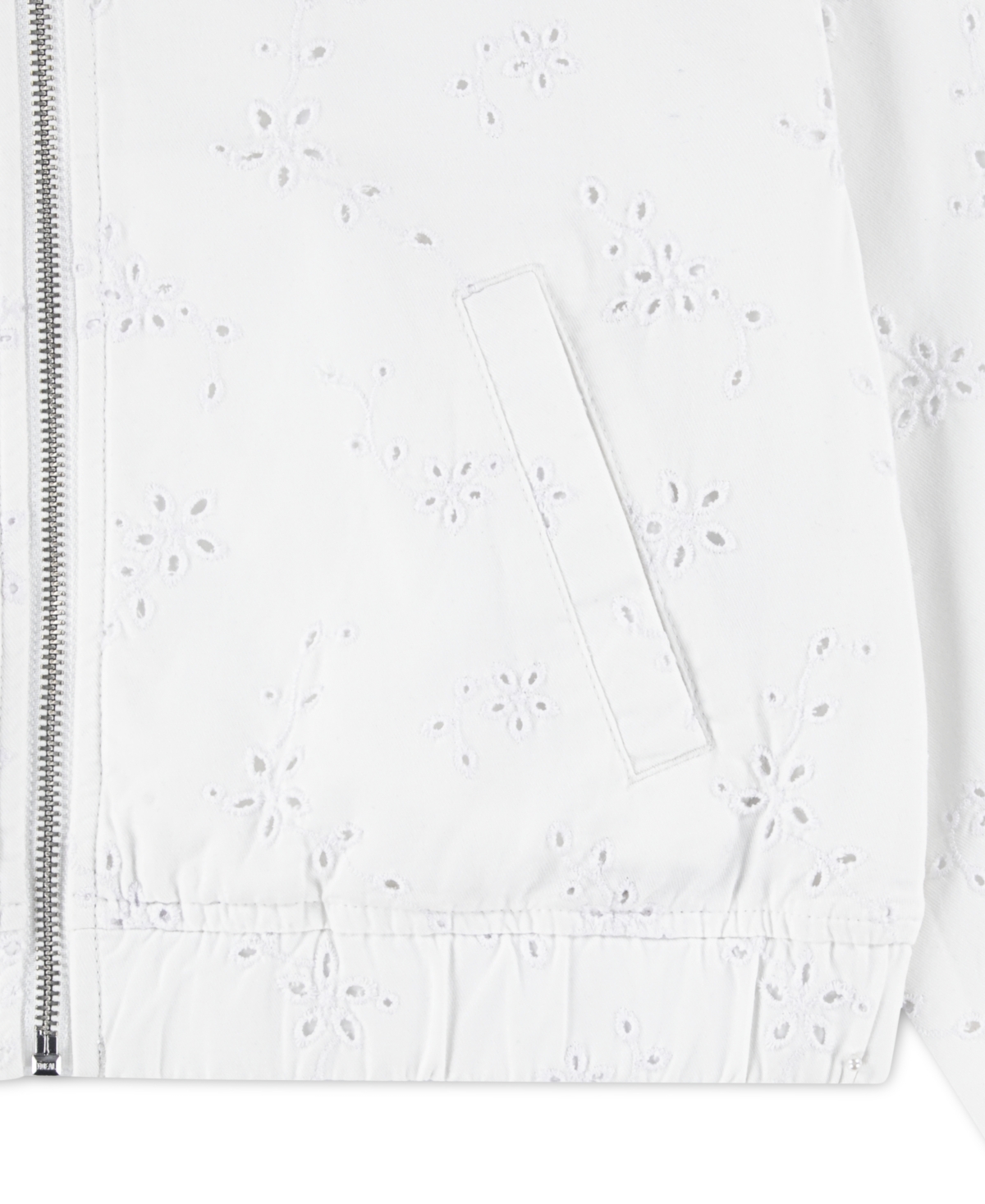 abercrombie kids Girls Floral Print Bomber Jacket