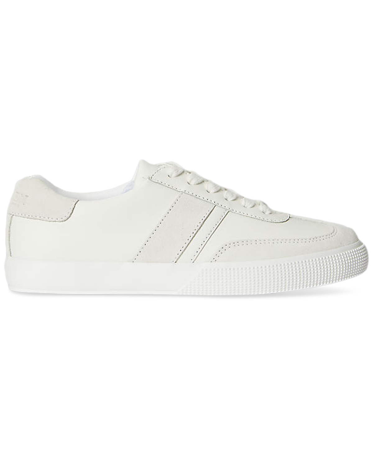 Ralph Lauren Women's Braylee Round Toe Sneakers In White