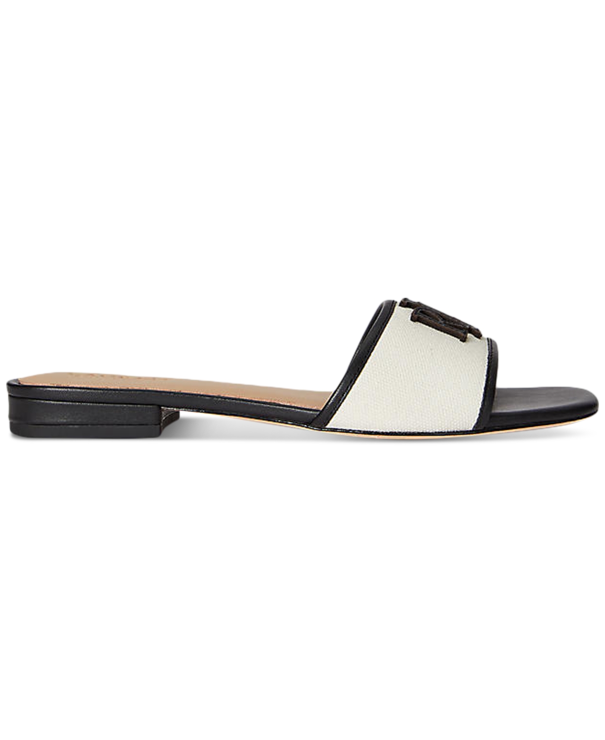 Ralph Lauren Women's Everley Slide Sandals In Black