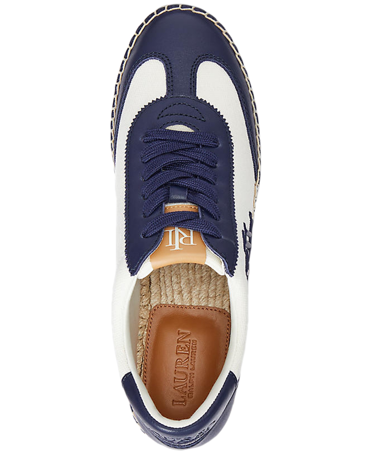 Lauren Ralph Lauren Women's Luize Round Toe Sneakers