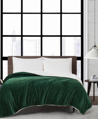 Plush Corduroy Blanket, Twin