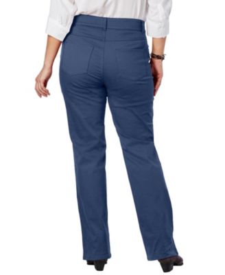 Women's Within Tall Secret Solutions Tummy Smoothing Bootcut Stretch Denim Jeans