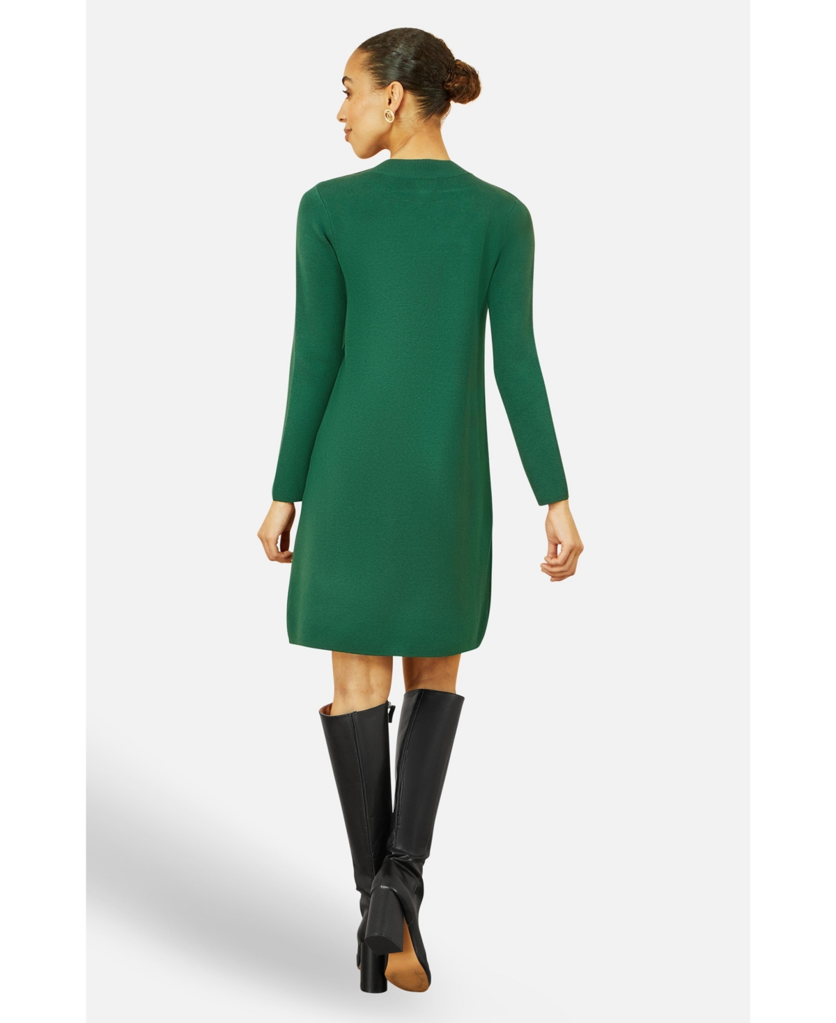 Yumi Women's Tunic Sweater Dress