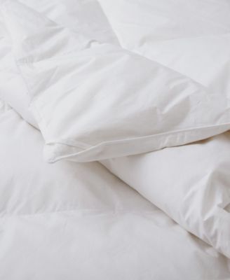 300TC Cotton Medium Warmth Goose Feather Fiber Comforter, Twin