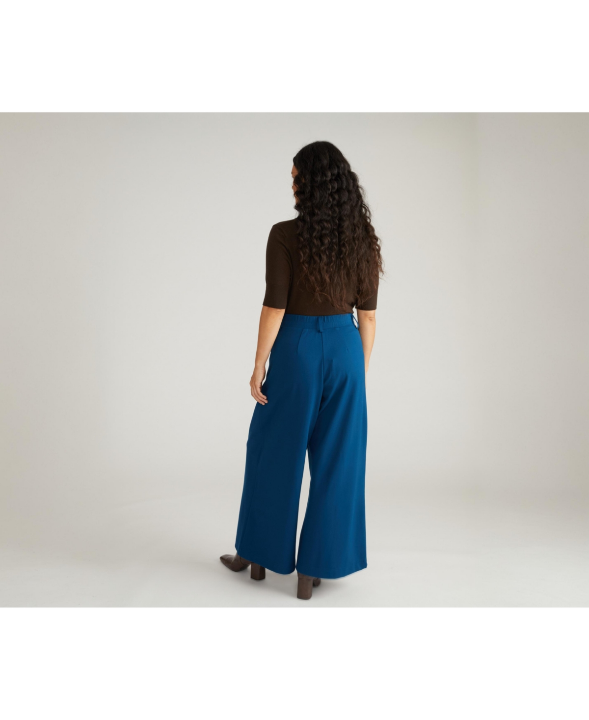 Universal Standard Women's Plus Size Palais Wide Leg Ponte Pants