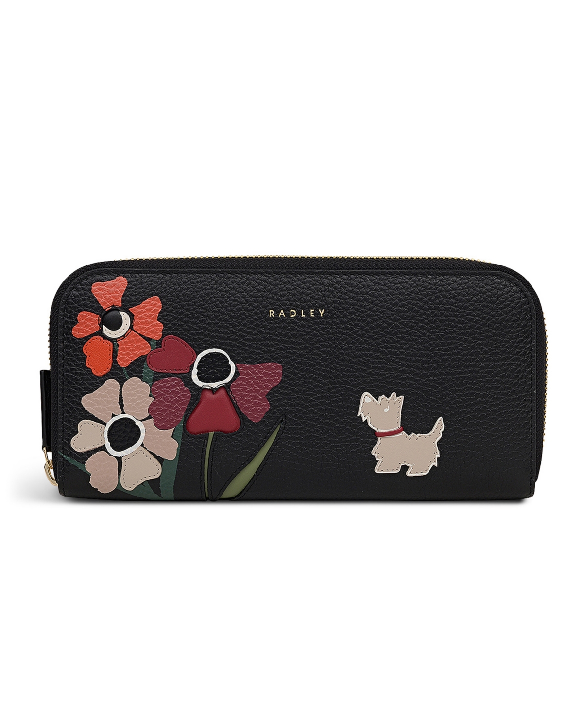 Radley London Floribunda Zip Around Wallet In Black