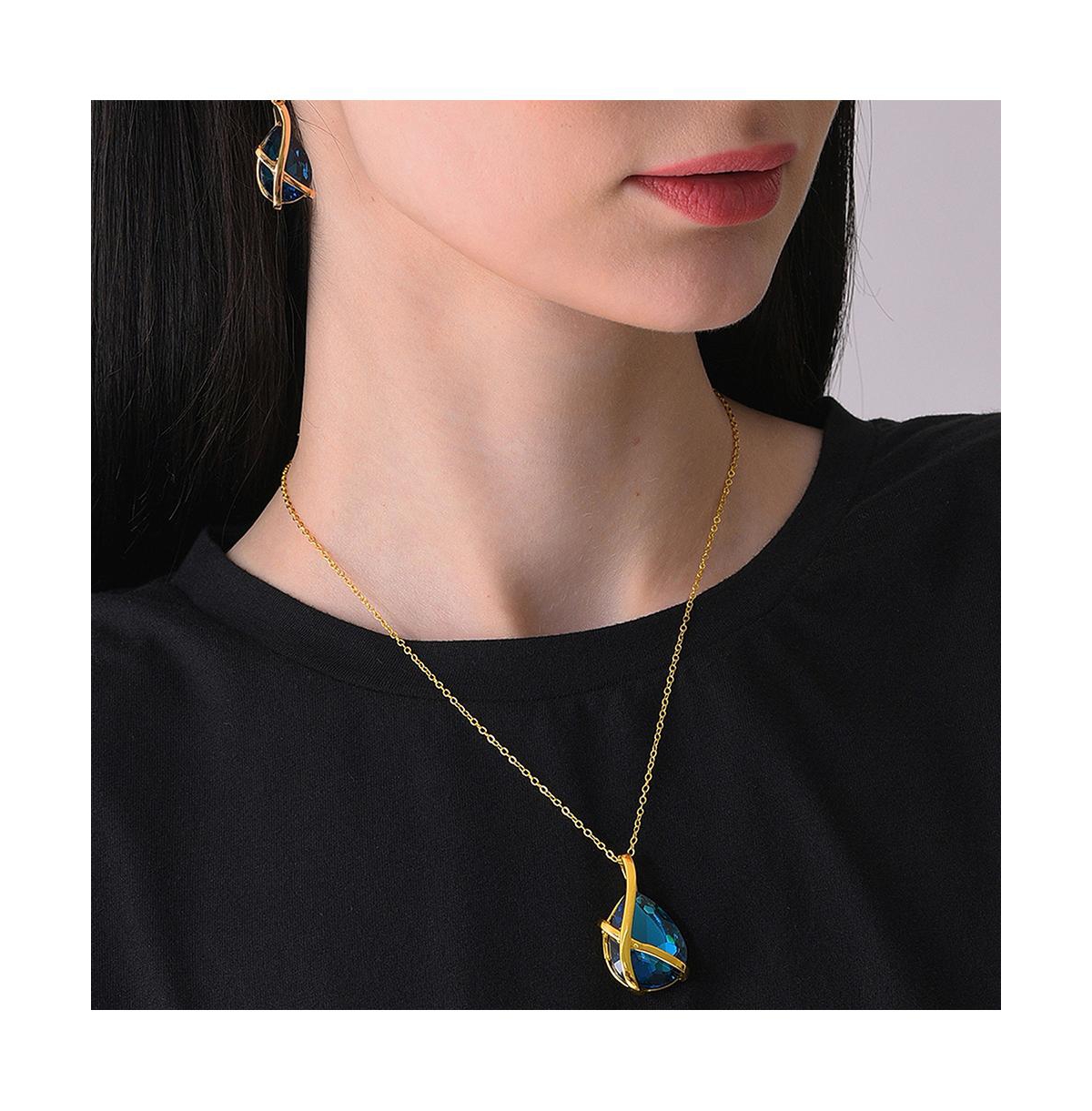 Sohi Women's Teardrop Jewellery Set