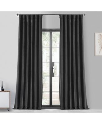 Faux Silk Taffeta Blackout Curtain