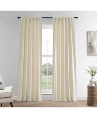 French Linen Room Darkening Curtain