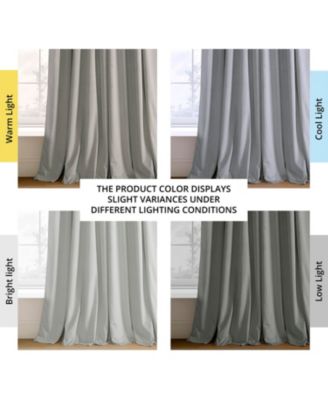 Signature Extra Wide Velvet Blackout Curtain