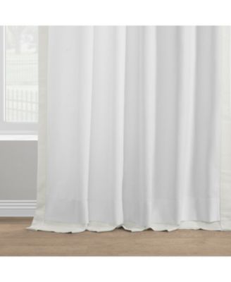 Italian Faux Linen Room Darkening Curtain