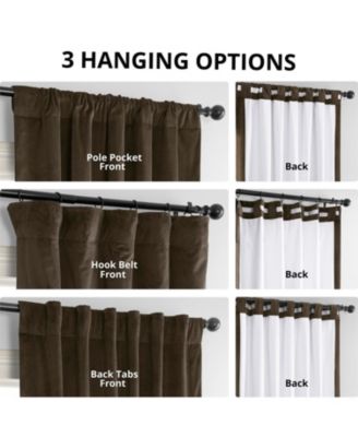 Signature Velvet Blackout Curtain