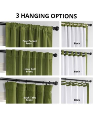 Signature Velvet Blackout Curtain