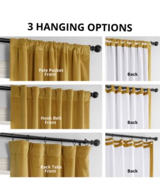 Signature Velvet Blackout Curtain