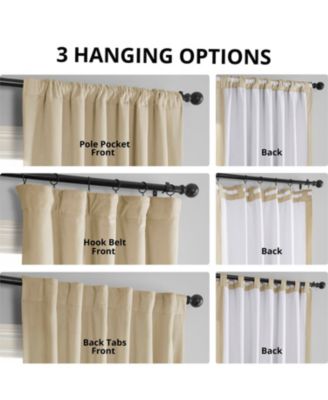 Signature Velvet Blackout Curtain