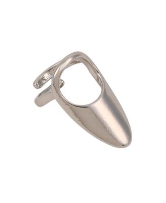 Women's The Piercer Nail Rings - Metallic Silver (Set Of 2)