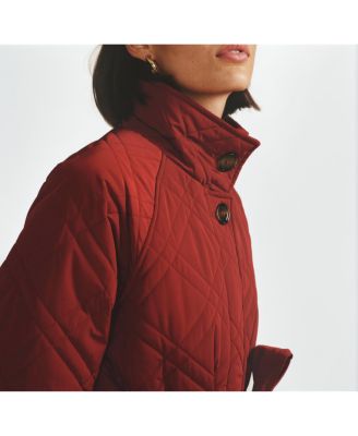 Plus Size Nehra Quilted Coat