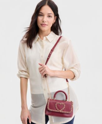 Tollann Heart Chain Crossbody, Exclusively at Macy's 
