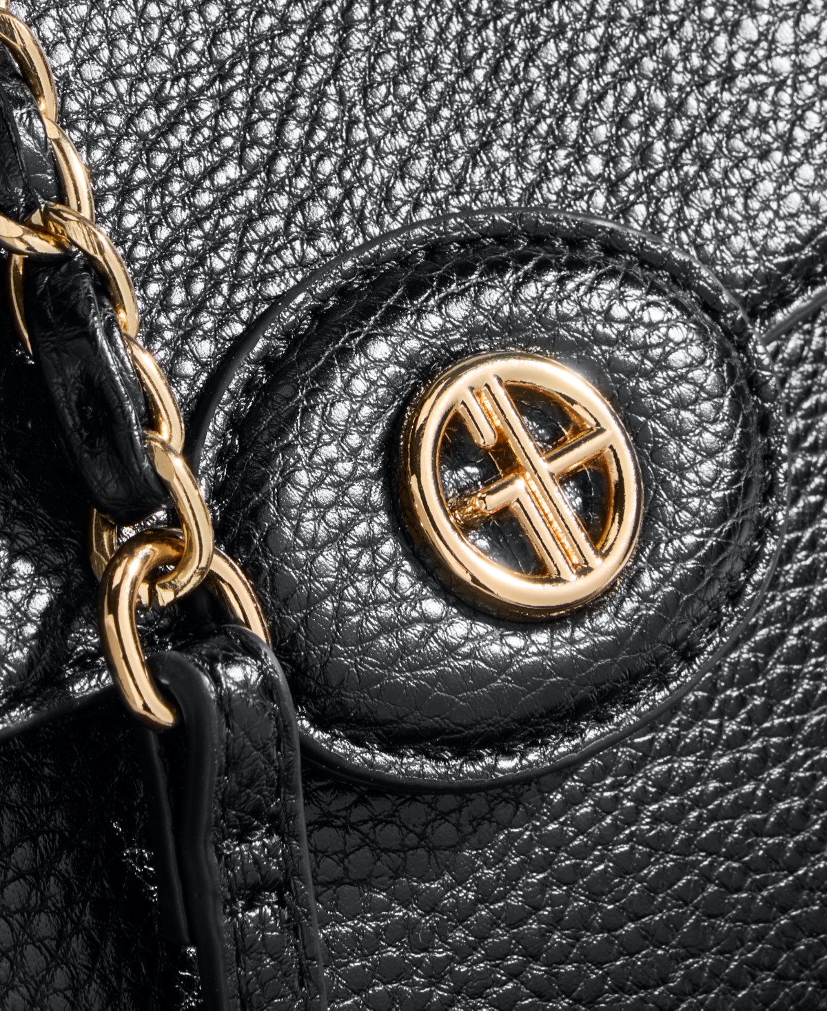 Giani Bernini Pebble East West Small Flap Crossbody