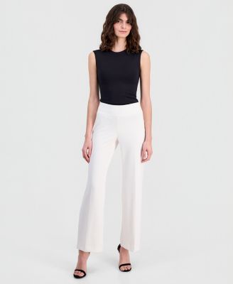 Women's High-Rise Wide-Leg Pull On Pants  