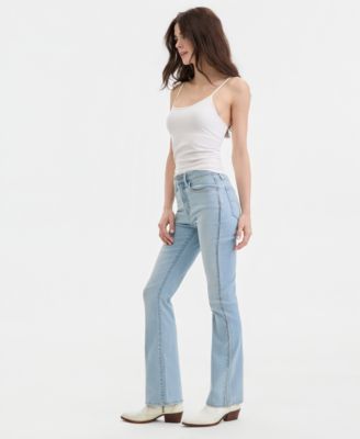 725 Rhinestone High-Waist Classic Stretch Bootcut Jeans