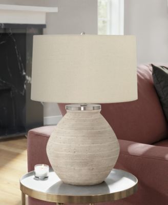 Lighting 25" Linen Table Lamp