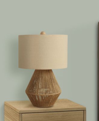 Lighting 22" Linen Table Lamp
