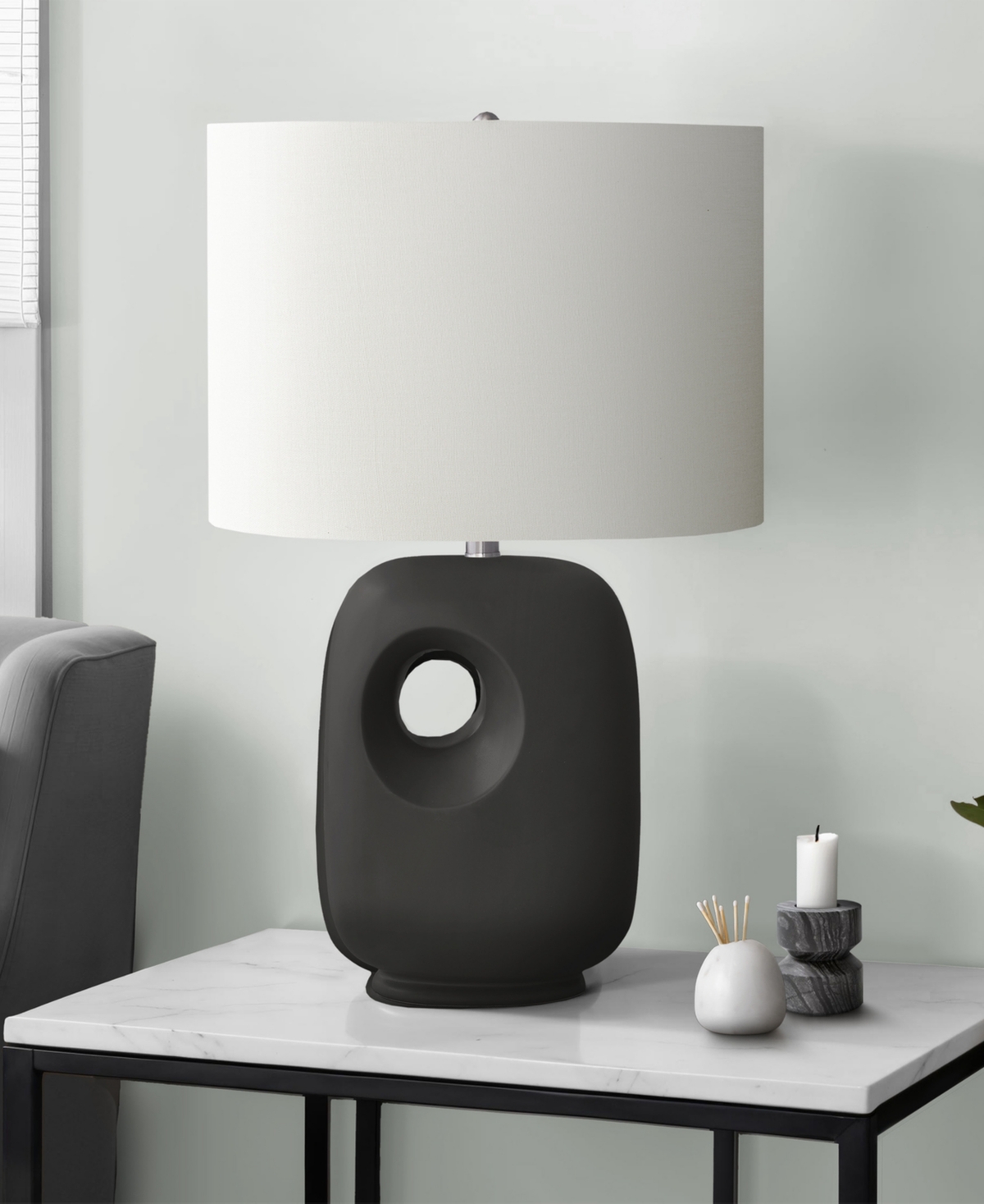 Monarch Specialties Lighting 26" Ceramic Table Lamp