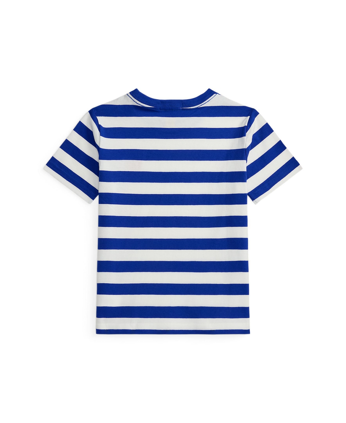 Polo Ralph Lauren Boys 2-7 Crest Striped Cotton Tee