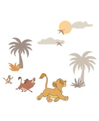 Disney Baby Lion King Safari Mural-Like Wall Decals/Stickers
