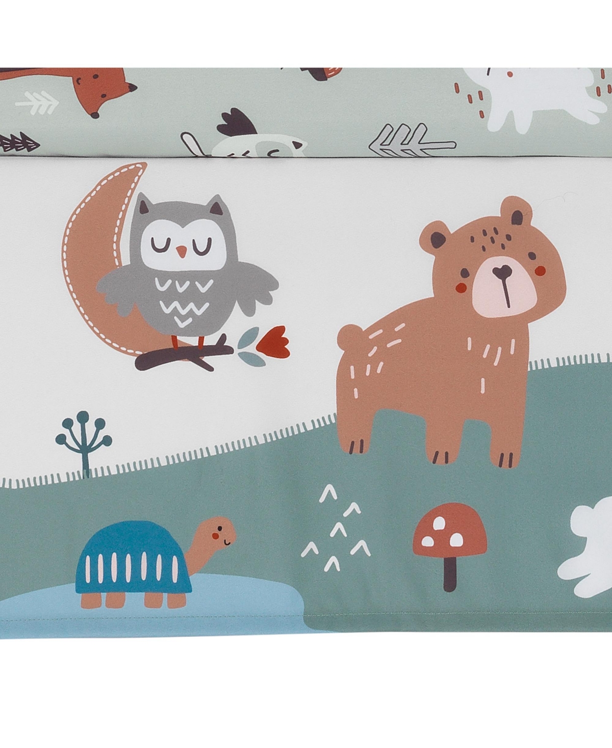 Bedtime Originals Animal Alphabet 3-Piece Infant Nursery Baby Crib Bedding Set