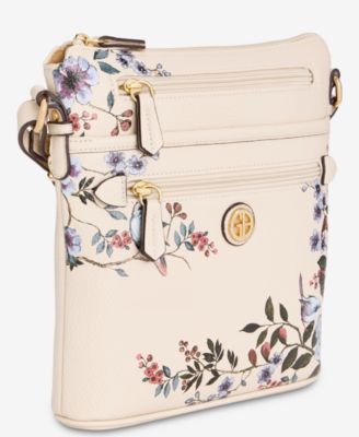 Floral North South Crossbody, Exclusively at Macy's 