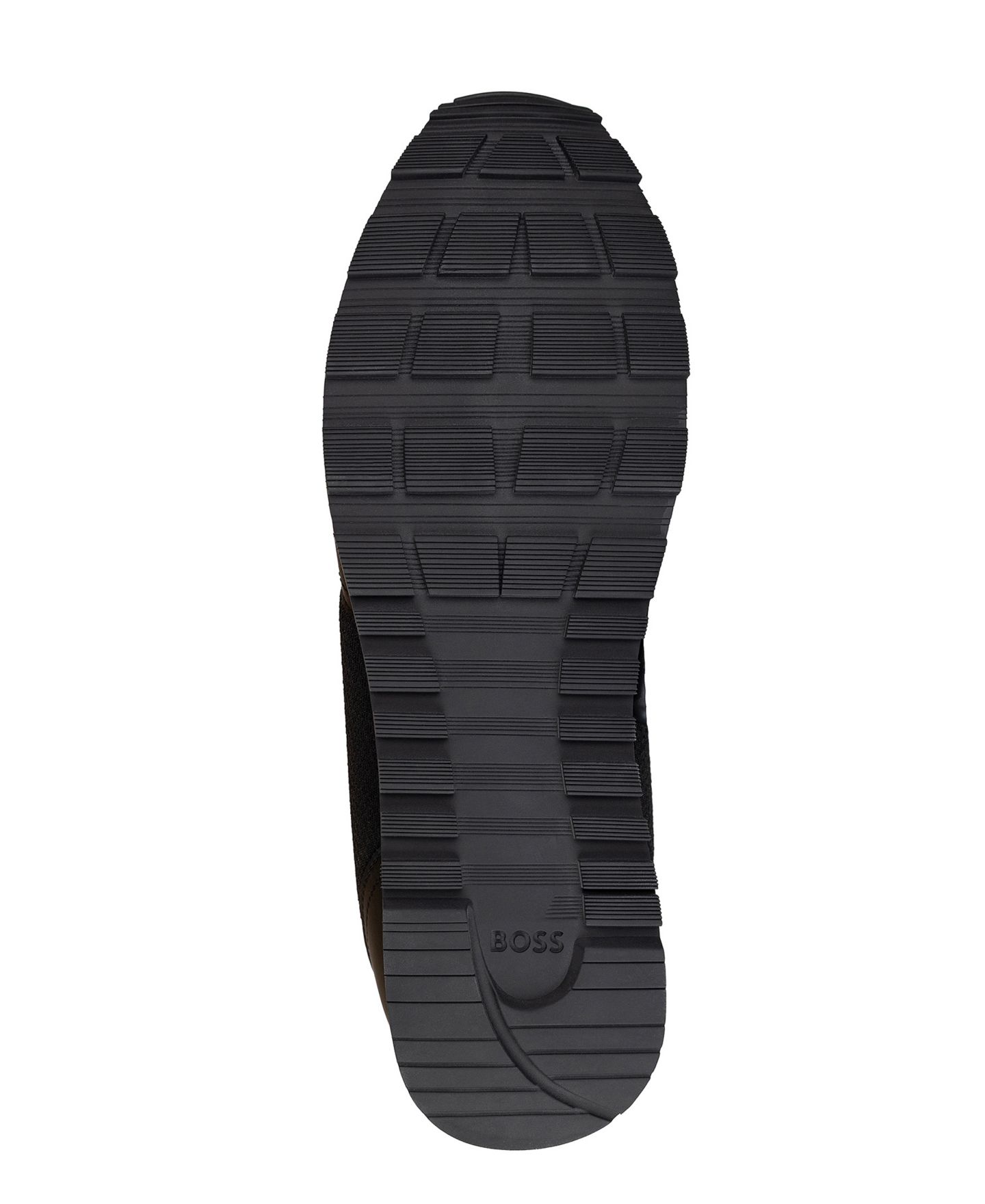 Мужские кроссовки Hugo Boss Parkour Round-Toe, цвет: Чёрный — фото 3
