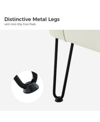 Donia Contemporary and Classic Wooden Upholstered Accent Chair