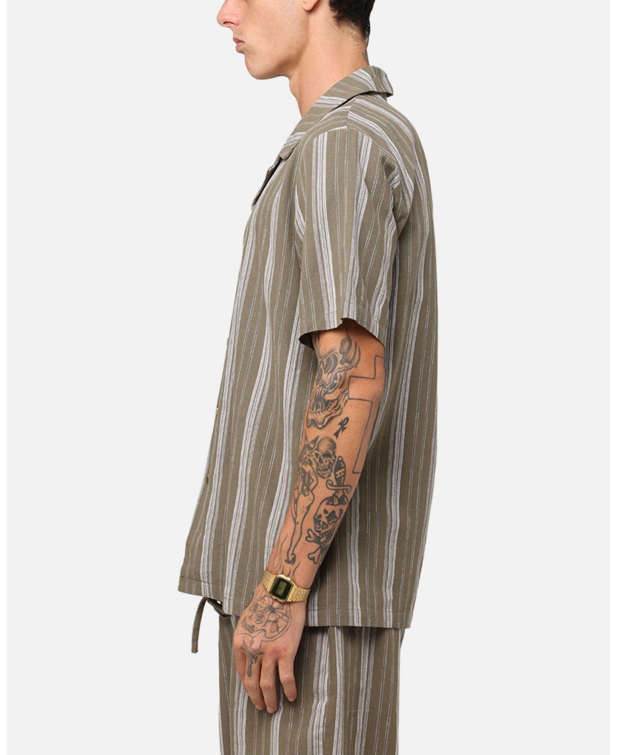 Xxiii Men's Condesa Linen Button Up Shirt