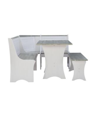 Parkside Greywash White Corner Nook