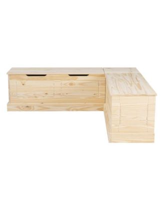 Tobin Backless Nook Unfinished