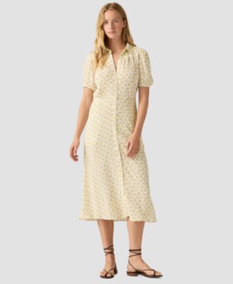 Levi's - Women's Rosa Short-Sleeve Collar Midi Dress