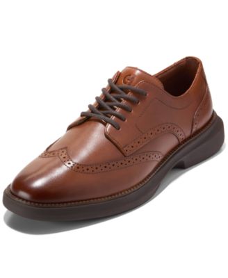 Men's Grand Shadowlite Wingtip Lace-Up Oxfords