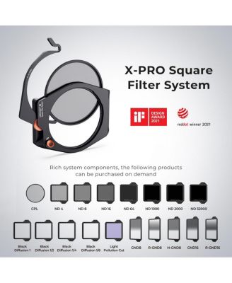 X-PRO 100x150mm Reverse GND8 Square Filter