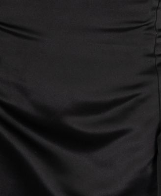 Juniors' Cowl Neck Bow Back Dress