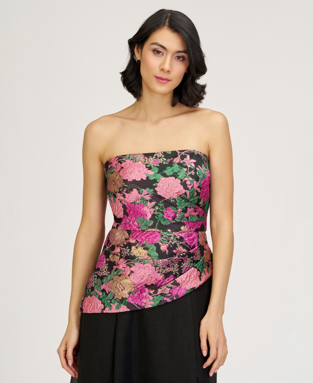 Js Collections Women's Strapless Gown