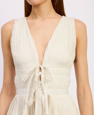 Women's Charlotte V-Neck Sleeveless A-Line Maxi Dress