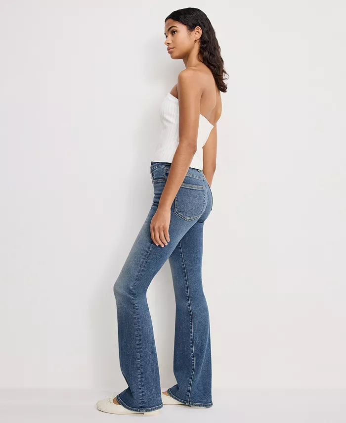 Women's Classic Slim Fit Bootcut Jeans - thumbnail 3